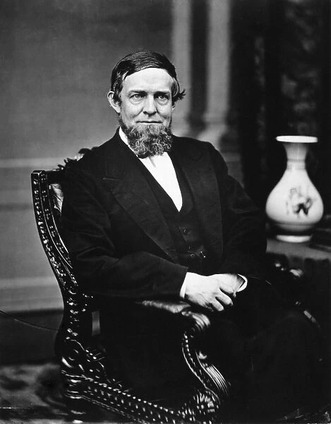 SCHUYLER COLFAX (1823-1885). Vice President of the United States, 1869-1873