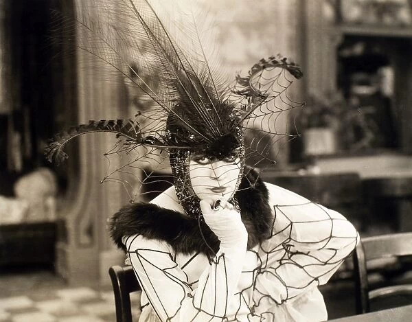 SILENT FILM STILL, 1917. Valeska Suratt in The New York Peacock, 1917