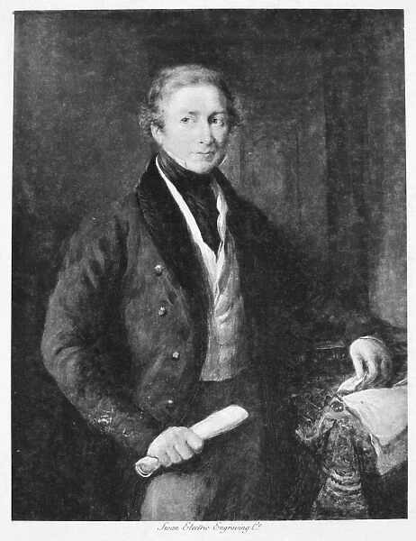 SIR ROBERT PEEL (1788-1850). English statesman. Oil on canvas, 1838, by John Linnell