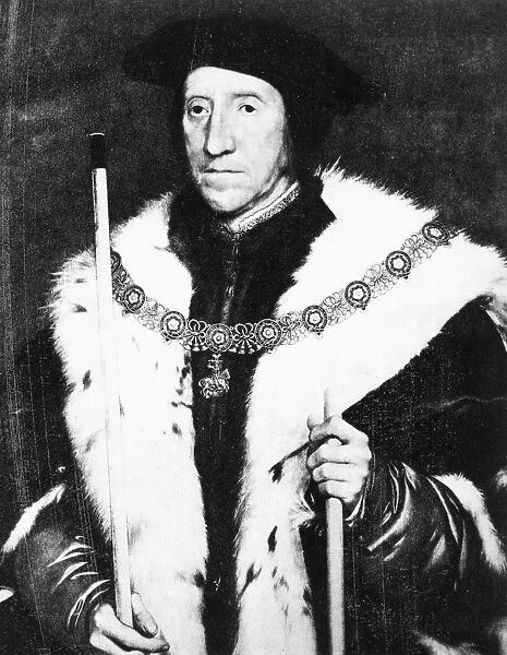 THOMAS HOWARD (1473-1554). 3rd Duke of Norfolk, Earl of Surrey. Oil on wood, 1540