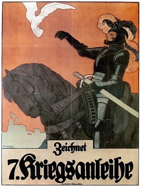 WORLD WAR I POSTER. Subscribe to the Seventh War Loan