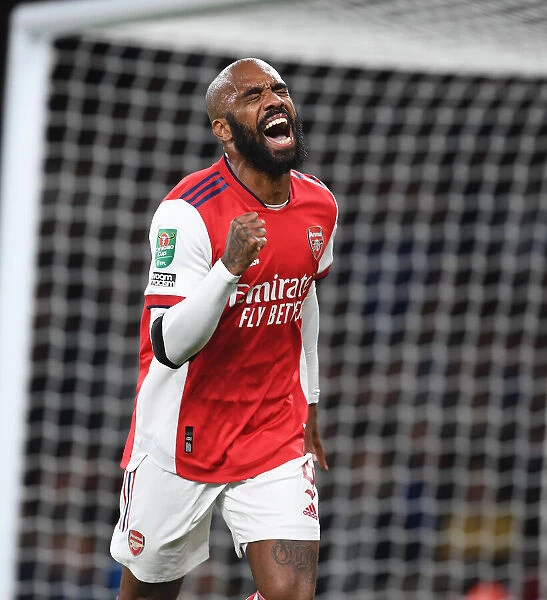 Alexis Lacazette Scores for Arsenal against AFC Wimbledon in Carabao Cup Third Round