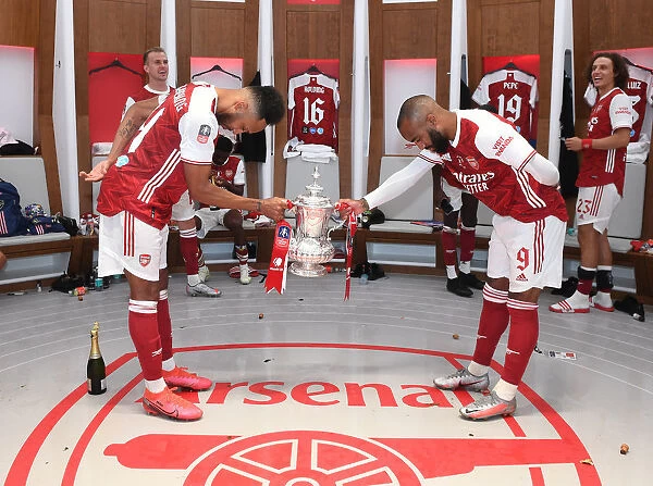 Arsenal FA Cup Victory: Aubameyang and Lacazette Celebrate Empty-Stadium Win Against Chelsea