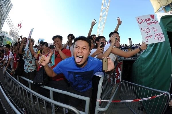 Arsenal Fans in Full Force: Kitchee FC vs Arsenal (2012)
