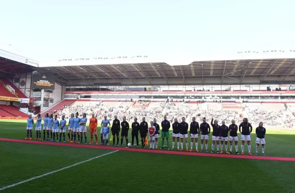Arsenal v Manchester City Women Continental Cup Final 2019 Print