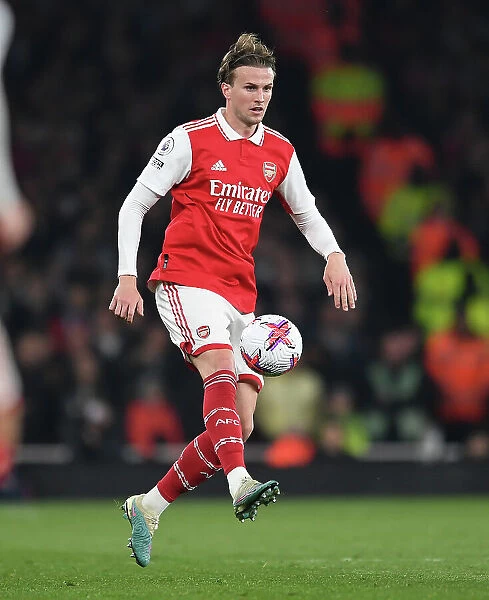 Arsenal vs Southampton: Rob Holding in Action at the Emirates Stadium, Premier League 2022-23