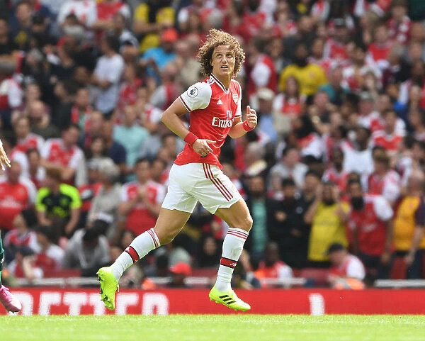 Arsenal's David Luiz in Action against Burnley, 2019-20 Premier League