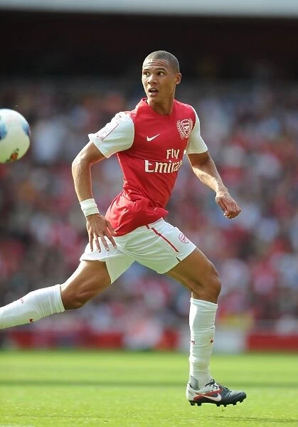 Arsenal's Kieran Gibbs in Action against New York Red Bulls during the Emirates Cup 2011-12