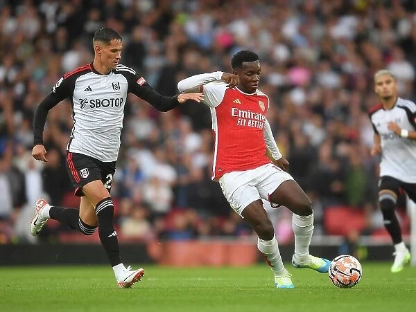 Arsenal's Nketiah Shines: Arsenal vs Fulham, Premier League 2023-24