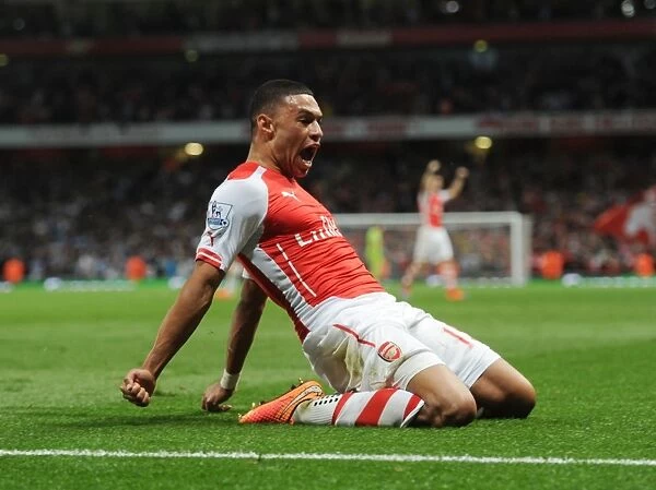Arsenal's Oxlade-Chamberlain Scores Thriller in Arsenal v Tottenham Rivalry (2014-15)