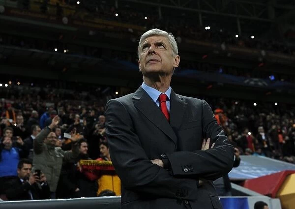 Arsene Wenger: Arsenal Manager Faces Galatasaray in UEFA Champions League (Istanbul, 2014)