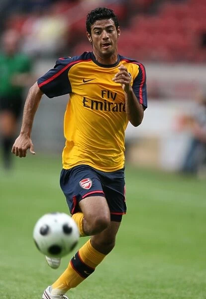 Carlos Vela in Action for Arsenal against Seville at the Amsterdam Tournament, 2008