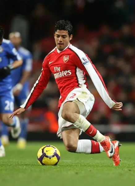 Carlos Vela (Arsenal). Arsenal 0: 3 Chelsea, Barclays Premier League, Emirates Stadium