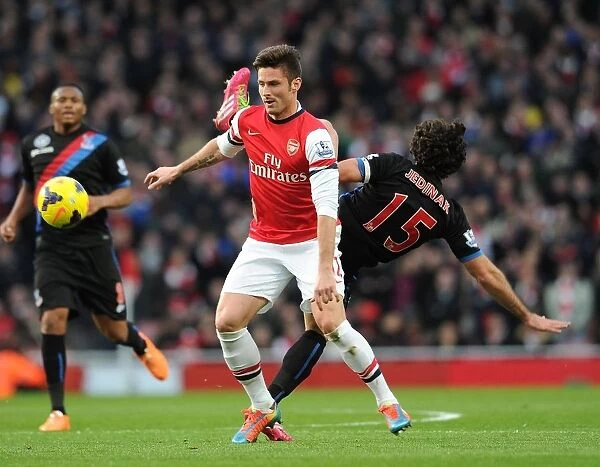 Clash at Emirates: Giroud vs Jedinak in Arsenal's Battle Against Crystal Palace