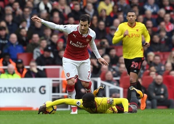 Clash at Emirates: Mkhitaryan vs Doucoure, Arsenal vs Watford, Premier League