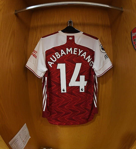 Empty Emirates: Aubameyang's Ghosted Shirt in Arsenal's Silent Stadium (Arsenal v Manchester City, 2021)