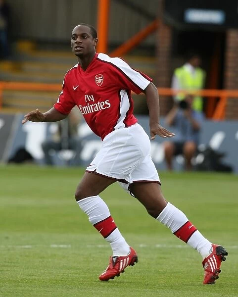 Justin Hoyte in Action: Arsenal's Win Over Barnet (1:2), Pre-Season Friendly 2008