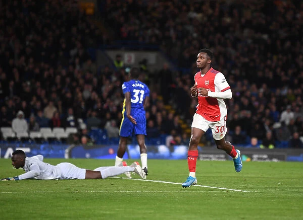 Nketiah's Hat-Trick: Arsenal Triumphs Over Chelsea at Stamford Bridge