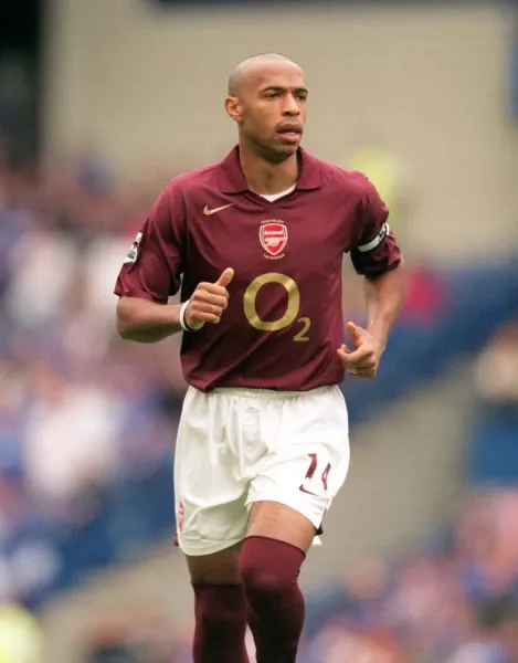 2006 Arsenal Thierry Henry Maroon Arsenal Jersey Arsenal