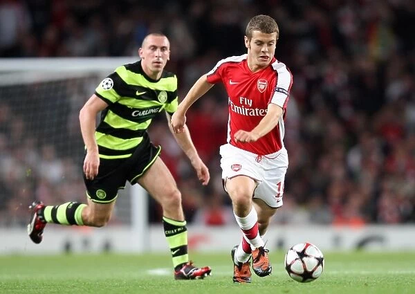 Thrilling Arsenal Victory: Jack Wilshere's Dominance Over Scott Brown in the UEFA Champions League Clash - Arsenal 3:1 Celtic