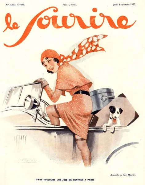 Le Sourire 1930s France Print Advertising Archives. Art Prints