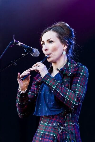 Julie Fowlis playing at Oban Live in Scotland