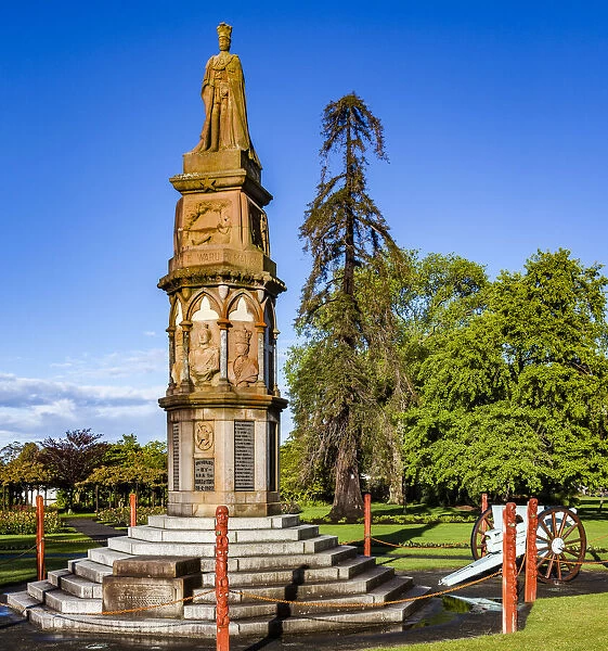 The King George v Memorial in Roturua, Bay of Plenty, in New Zealand