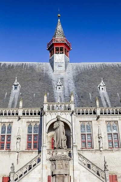 The Town Hall in Damme, Belgium