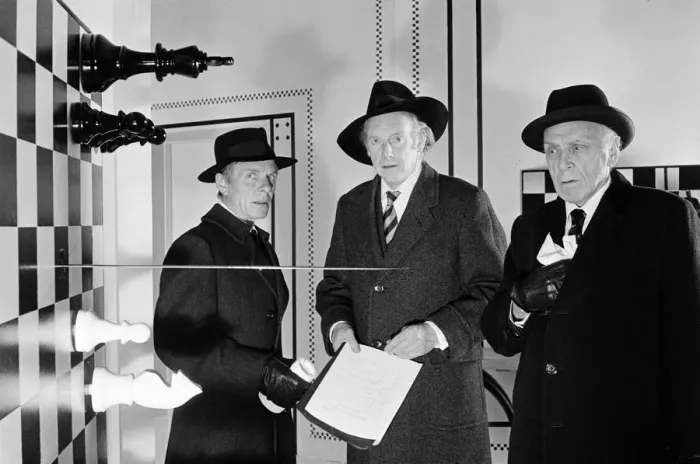 Framed Print : Final Programme 1973 Black and White Film Print Framed Print : Final Programme 1973 Black and White Film Print