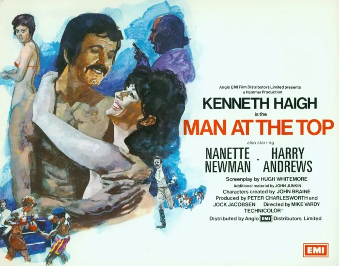 Framed Print : Man at the Top UK Theatrical Print Framed Print : Man at the Top UK Theatrical Print