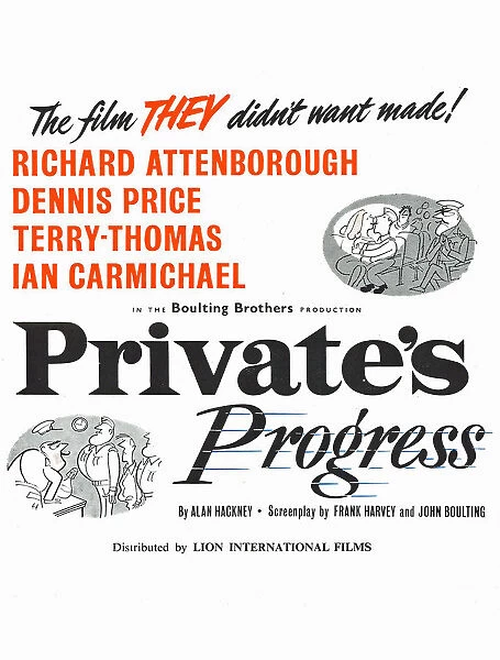 Privates Progress (1956) publicity