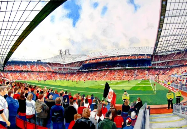 Old Trafford Stadium Fine Art - Manchester United Football Club