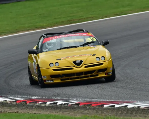 Alfa Romeo Spyder Print, Brands Hatch Art Prints, Posters