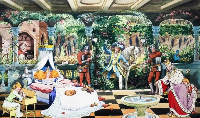 Rights Managed : Sleeping Beauty Print Rights Managed : Sleeping Beauty Print