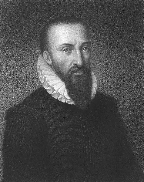 Ambrose Pare (1509-1590) French military surgeon. From The Gallery of Portraits, Vol