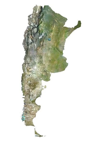 Argentina, Satellite Image
