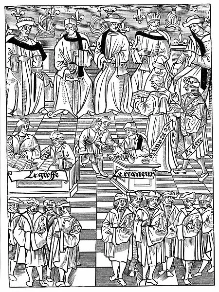 Assembly of the Provostship of the Merchants of Paris. From Ordonnances Royaux del