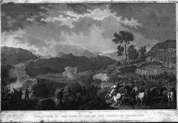 Attack of rear guard of French at Salamonde, 1812