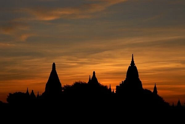 Bagan temple site