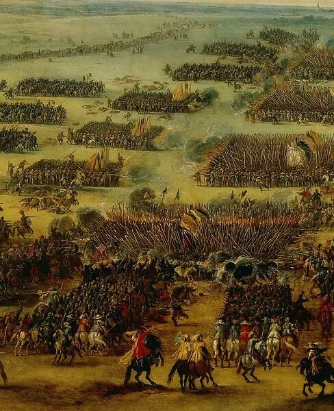 Battle of the Prince of Orange, detail the regiments, by Pieter Snayers