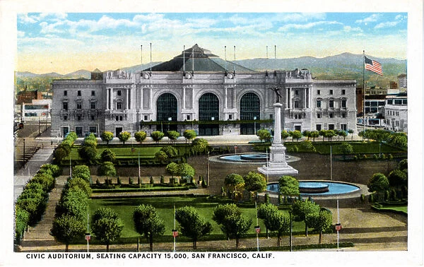 Civic Auditorium, San Francisco, California