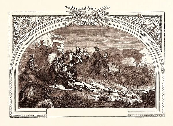 Death of Sir John Moore at the Battle of Corunna, January 16Th, 1809, Galicia, Spain