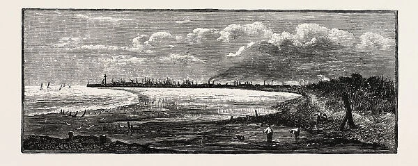 Distant View Of Great Grimsby