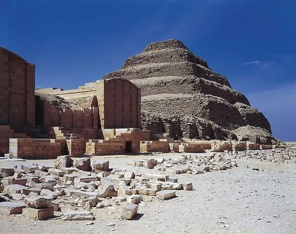 Egypt, Saqqara (Ancient Memphis), Pharaoh Djoser Pyramid