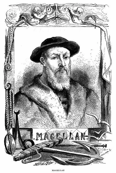 Ferdinand Magellan (c1480-1521) Portugese navigator. Led first expedition to cirumnavigate