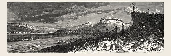 Franco-prussian War: The French Position On 21 December 1870. From Left To Right: Gournay