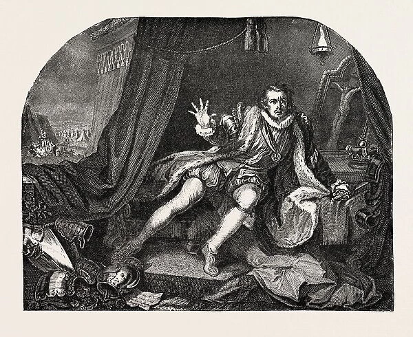 Garrick As Richard Iii. From Hogarths Painting