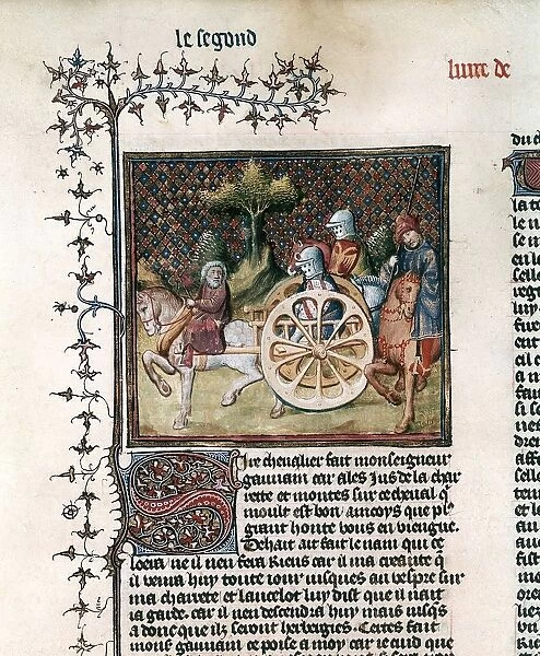 Gauthier Le roman of Lancelot du Lac The Knight in the Cart (Lancelot) based on the tale