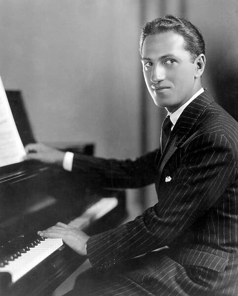 George Gershwin (1898 - 1937) American composer and pianist. Gershwins compositions