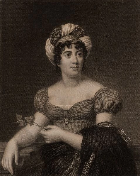 Germaine de Stael (1766-1817) French woman of letters, novelist, intellectual